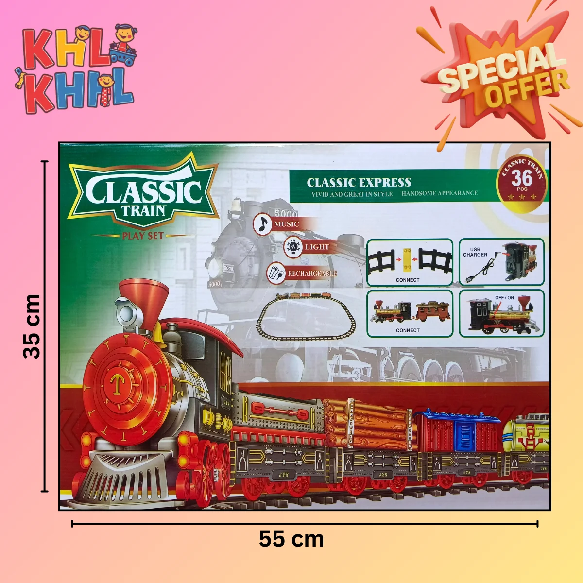 Classical Express Train Set - Image 4