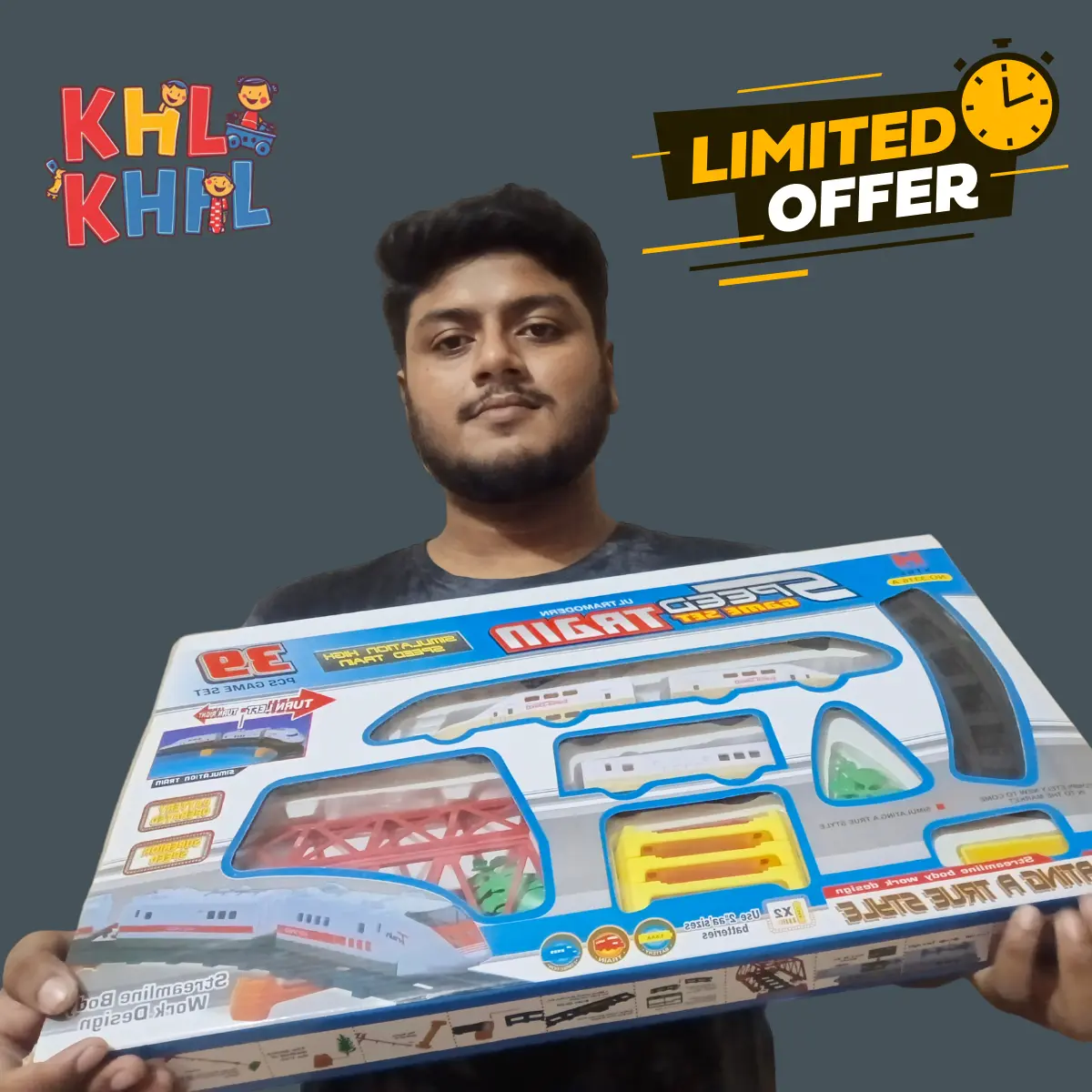 High speed train Set [39 Pcs] - Image 2