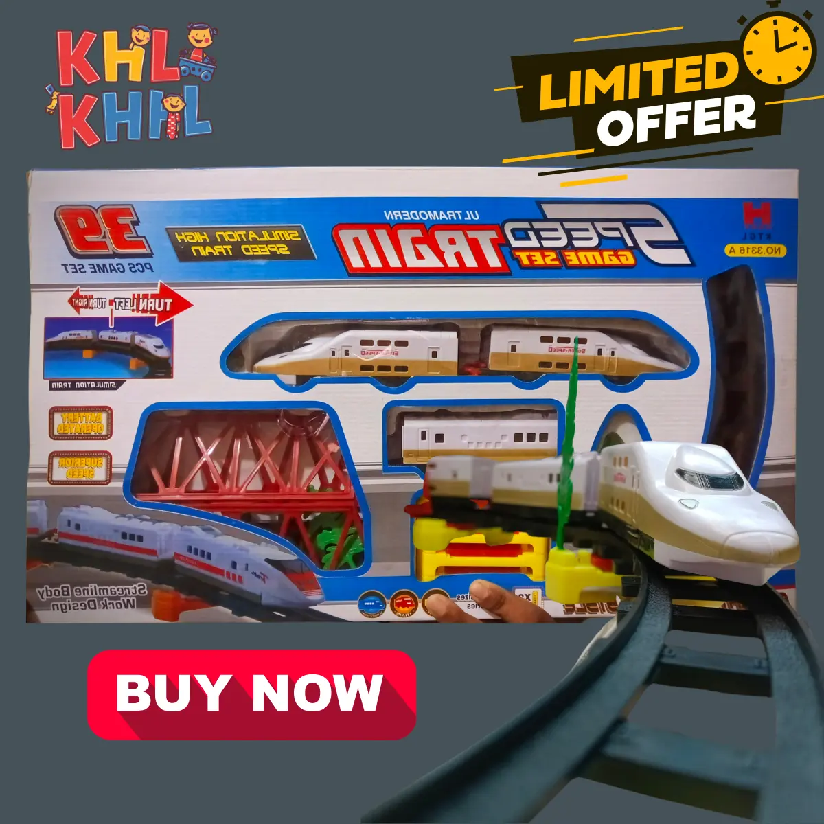 High speed train Set [39 Pcs]